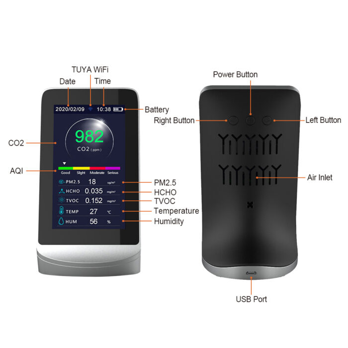 VM72B-WiFi Air Quality Monitor - Image 2