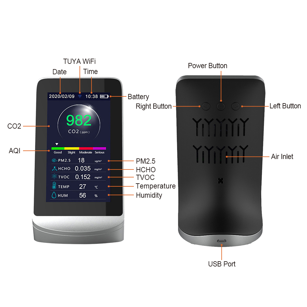 photobank (3) VM72B-WiFi Air Quality Monitor - Image 2