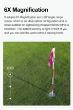 VM-Min+ 6X Multi-Color Laser Rangefinder with Angle Measurement - Image 7