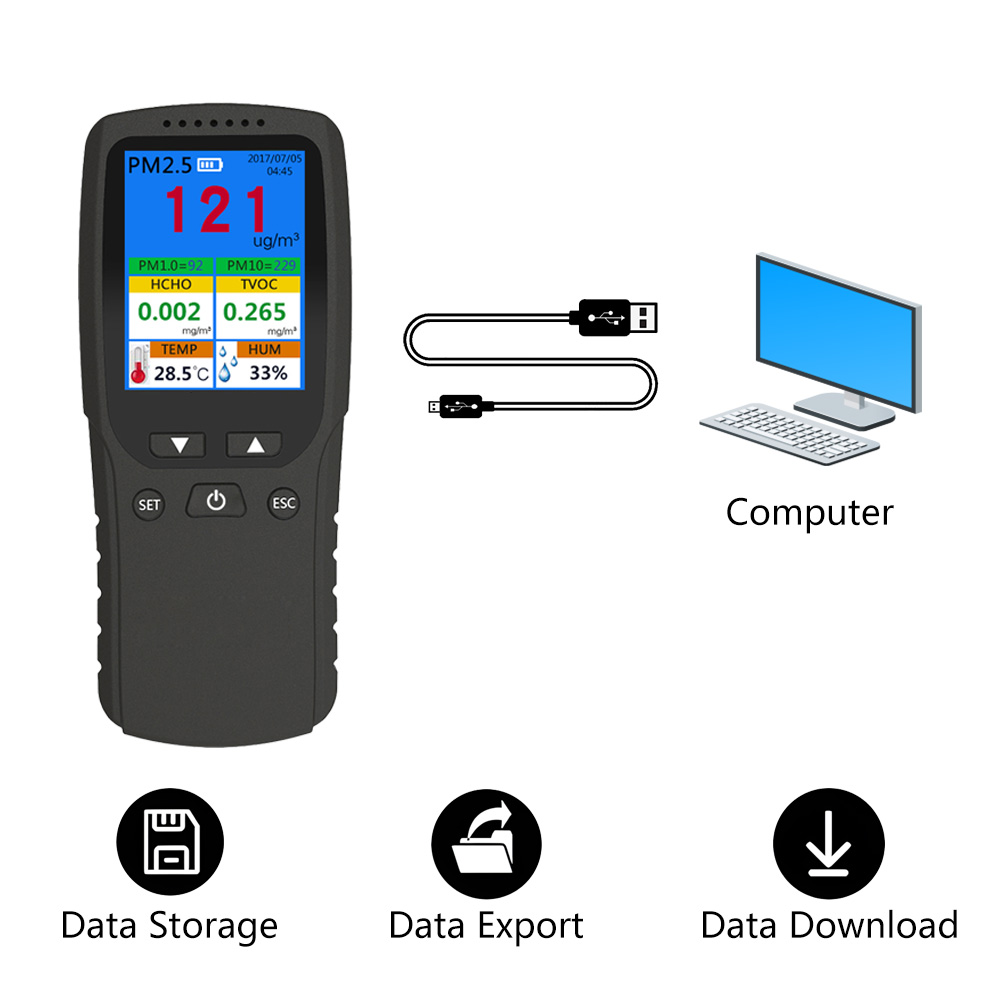 photobank (8) VM106 Handheld PM2.5 Detector - Image 3