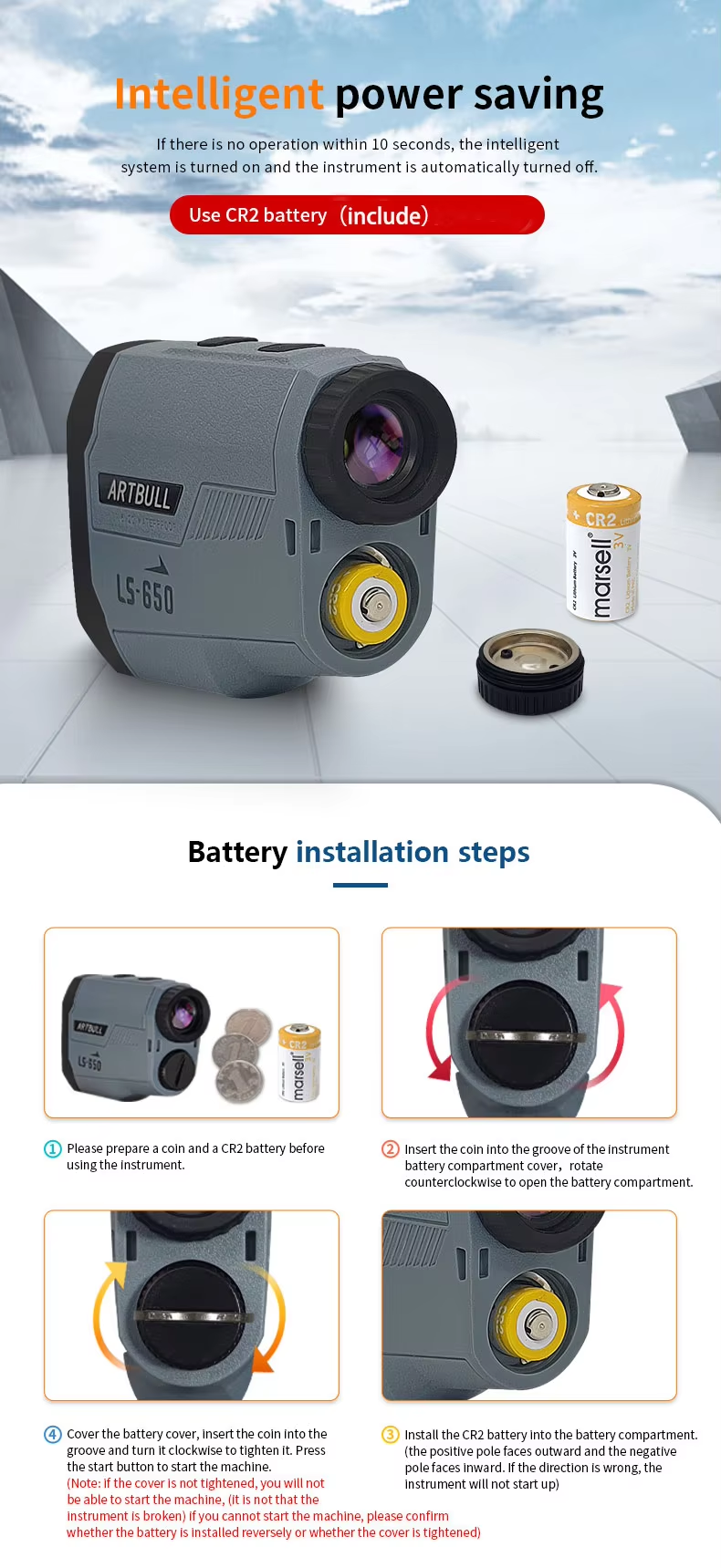 85064cbfbad233c001d5b3cc4b2f3db VM-650 6X Magnification Laser Rangefinder - Image 3