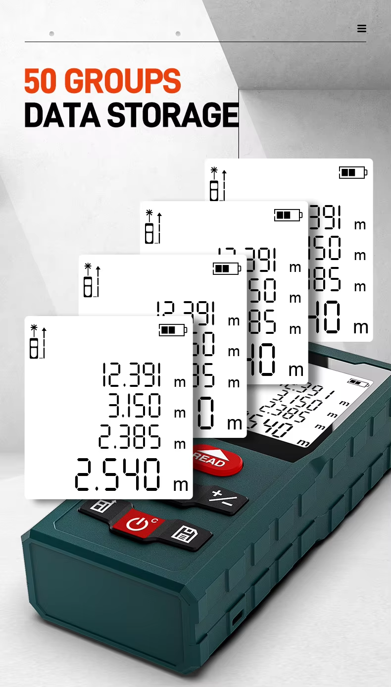 88340863e8705c6d00f9ef7454e5a76 VM-03 120M Digital Laser Distance Meter - Image 5