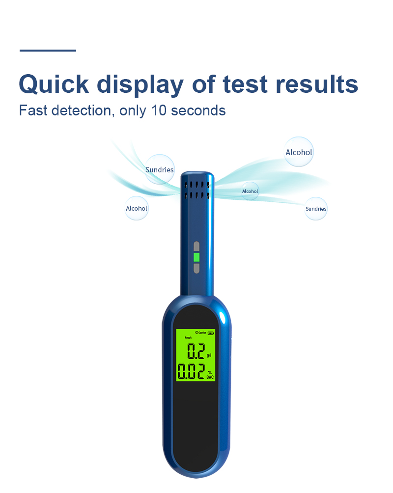 photobank (11) VM604B Accurate & Portable Alcohol Breath Tester - Image 3