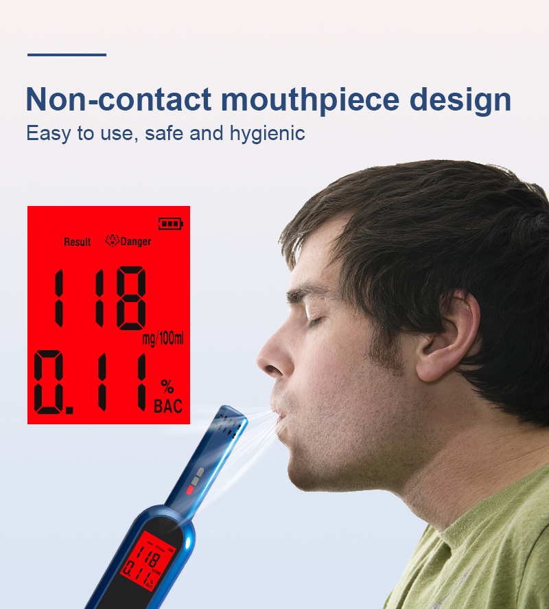 photobank (12) VM604B Accurate & Portable Alcohol Breath Tester - Image 2