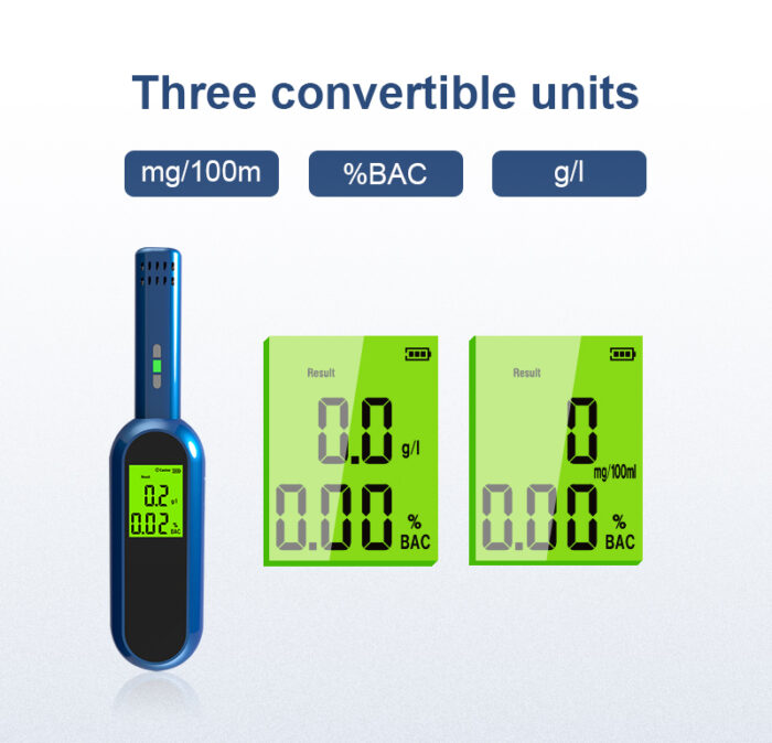 VM604B Accurate & Portable Alcohol Breath Tester - Image 5