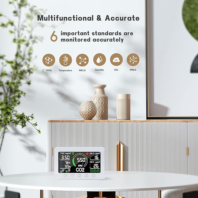 81h8RW-3wWL._AC_SX679_ VM103-WIFI Multi-Function Indoor Air Quality Monitor for CO2, PM, TVOC - Image 3