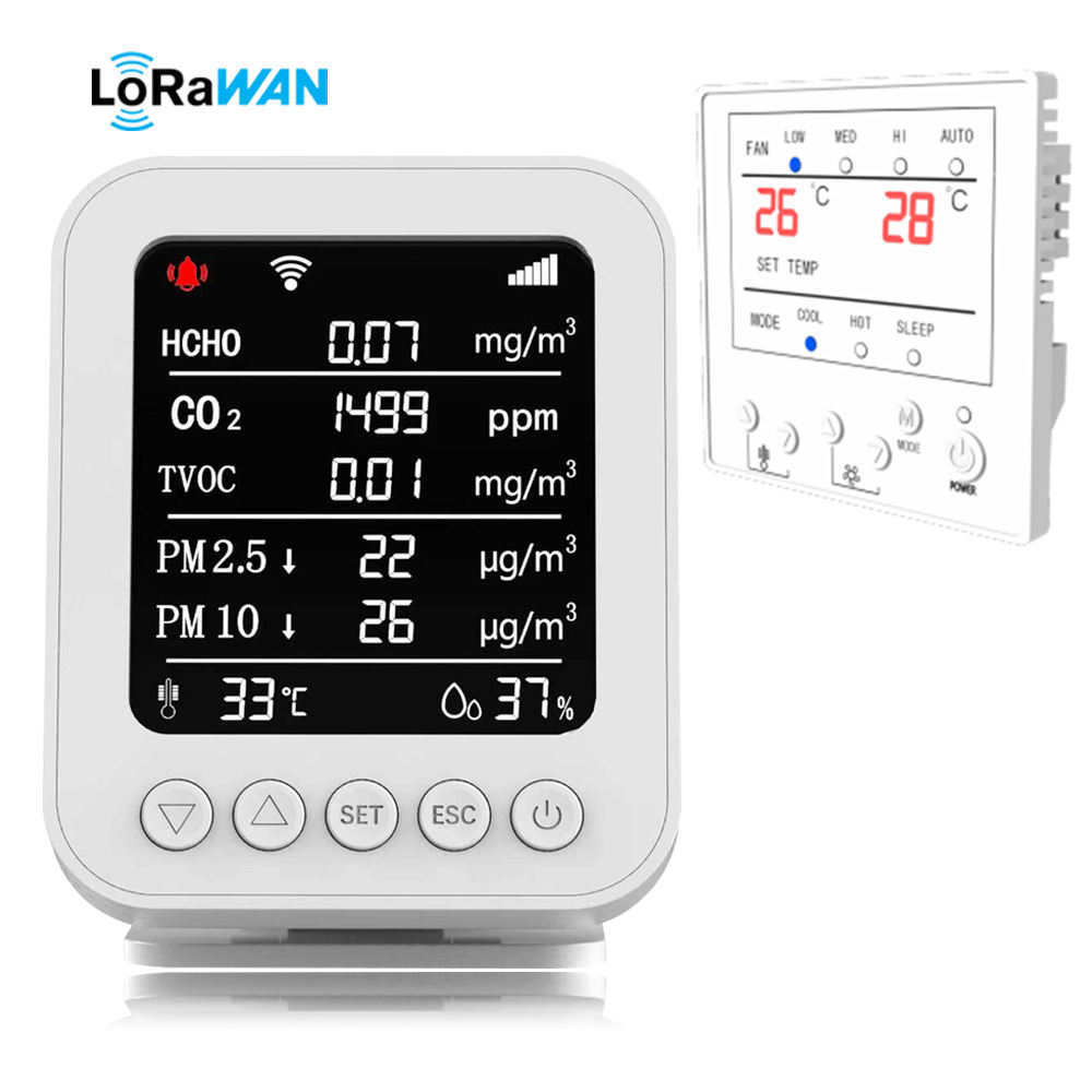 S7046f8416828494a891a6e8847014b37b VM105-WIFI Portable Air Quality Monitor for CO2, PM2.5, HCHO - Image 1